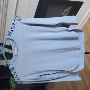 Girls Baby Blue Shirt